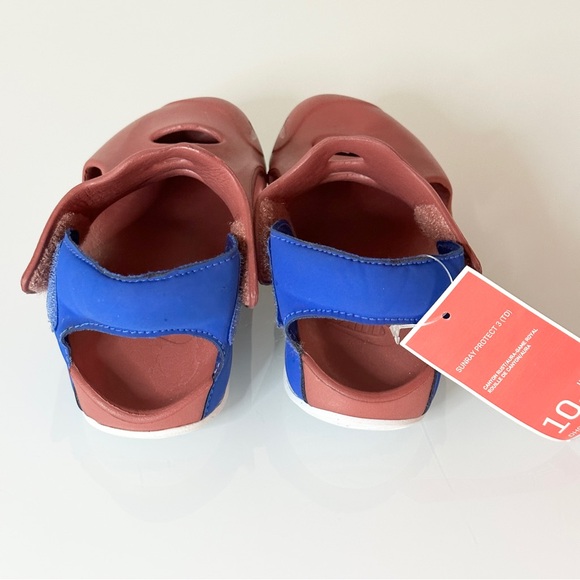 Nike Sunray Protect 3 Canyon Rust/Game Royal Aura water shoes sandals 10C - Picture 4 of 11